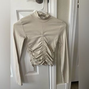 Zara Cropped Turtleneck